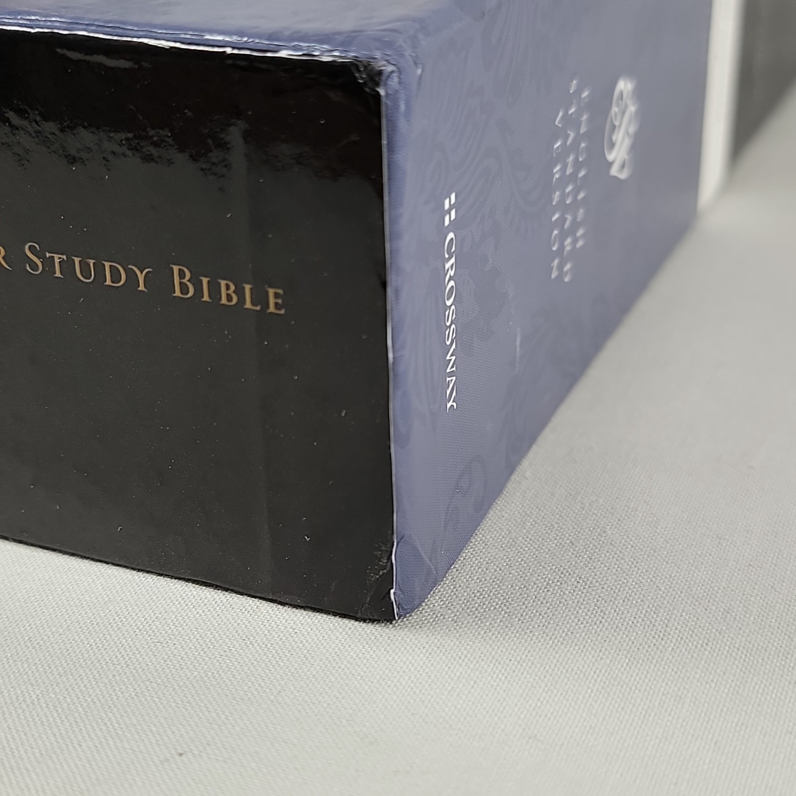 ESV MacArthur Study Bible, Large Print (Black) by Not Available (2017, Leather)