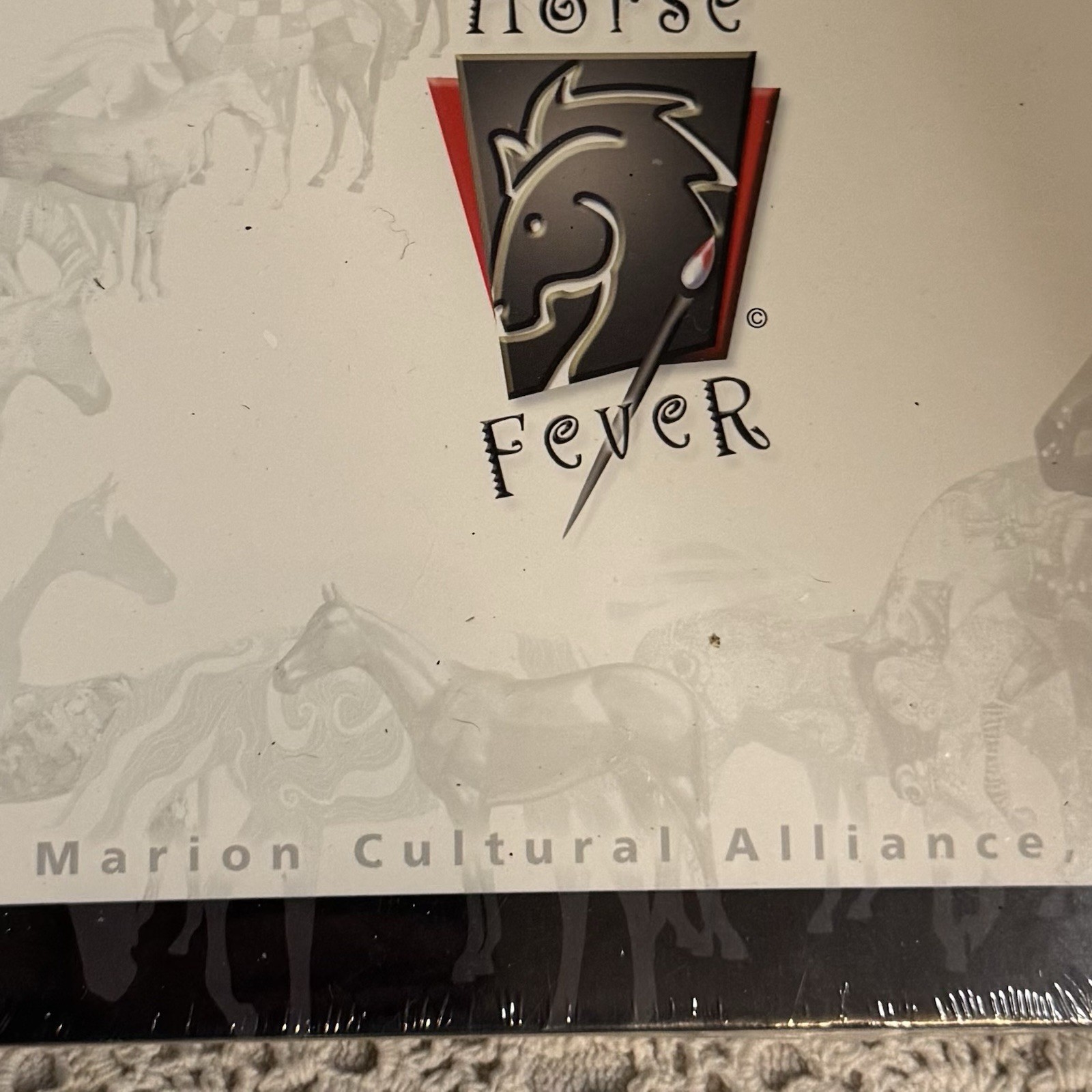 Horse Fever Hardback Book Marion Cultural Alliance Inc New Sealed