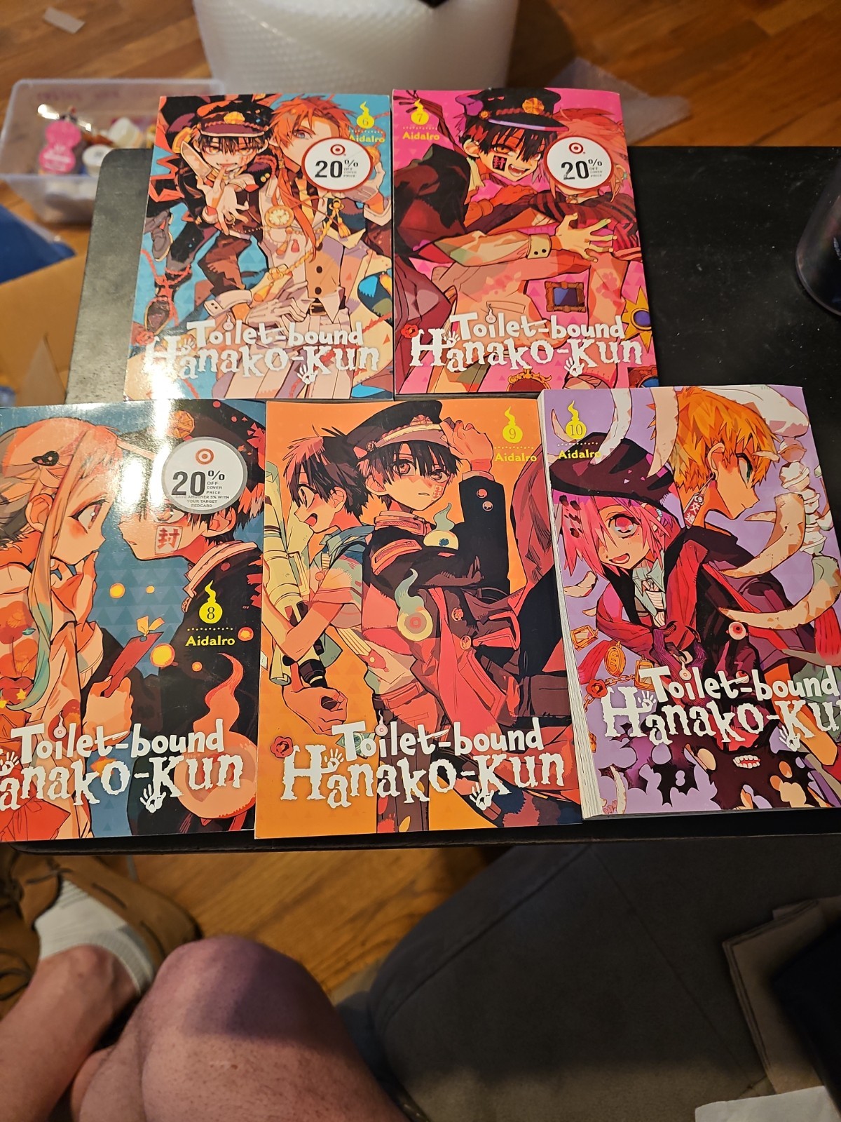 Hanako-Kun Toilet-Bound Manga Volumes 1-10 Lot Of 10 English