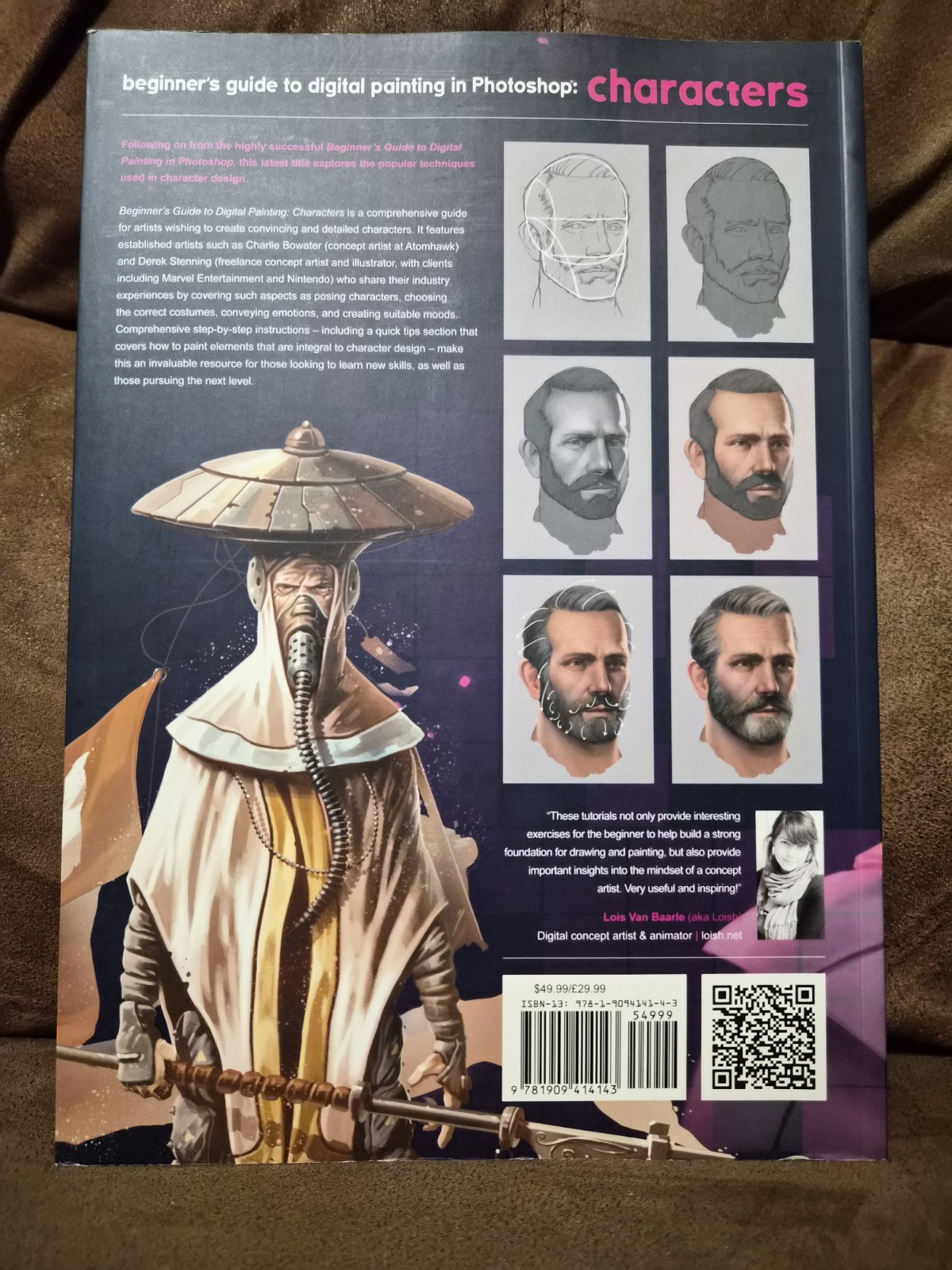 Beginner’s Guide to Digital Painting in Photoshop + Characters Art Book Lot (2)