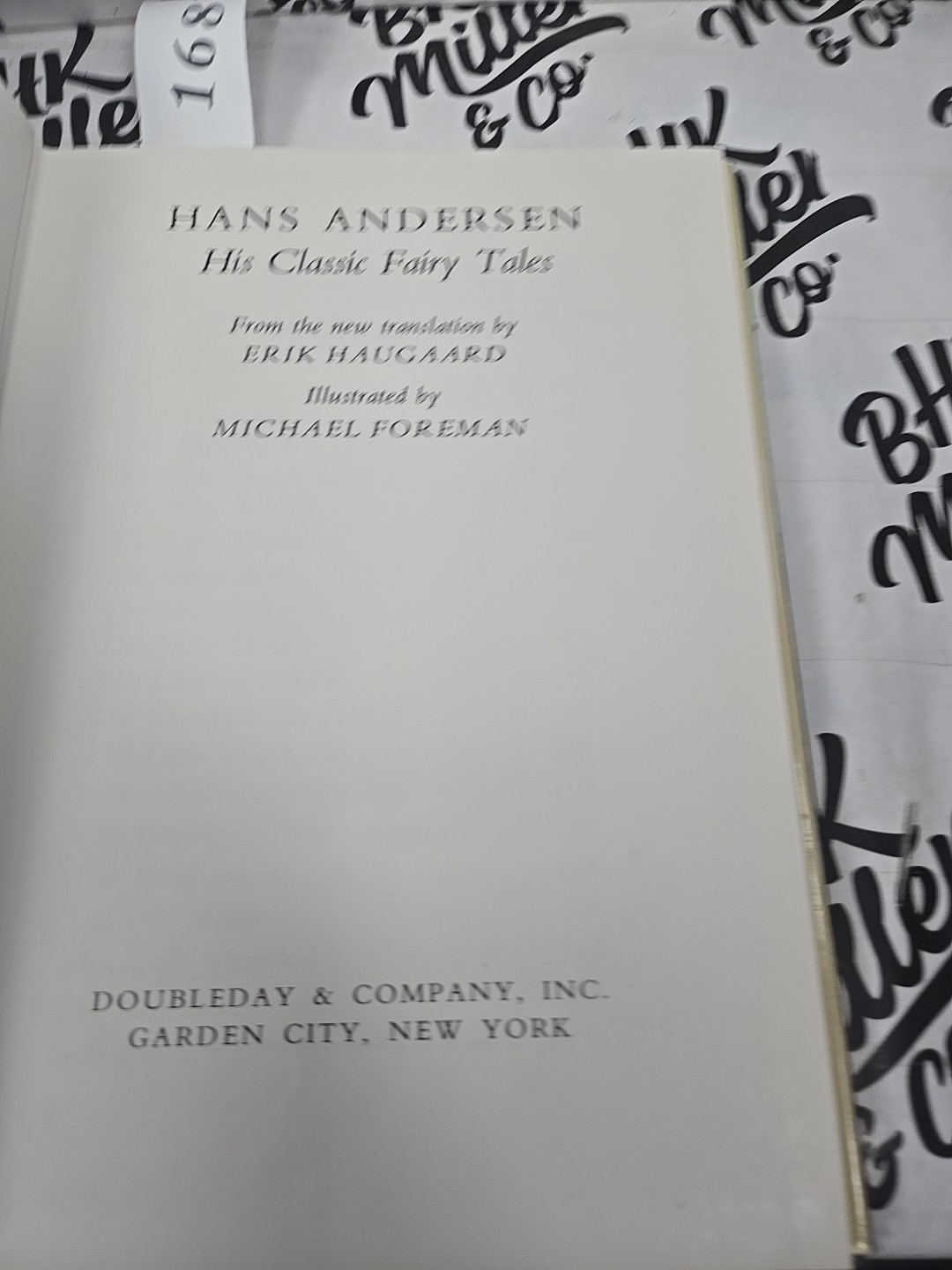 1978 HC DJ First Edition Hans Andersen Fairy Tales Michael Foreman FLC SH