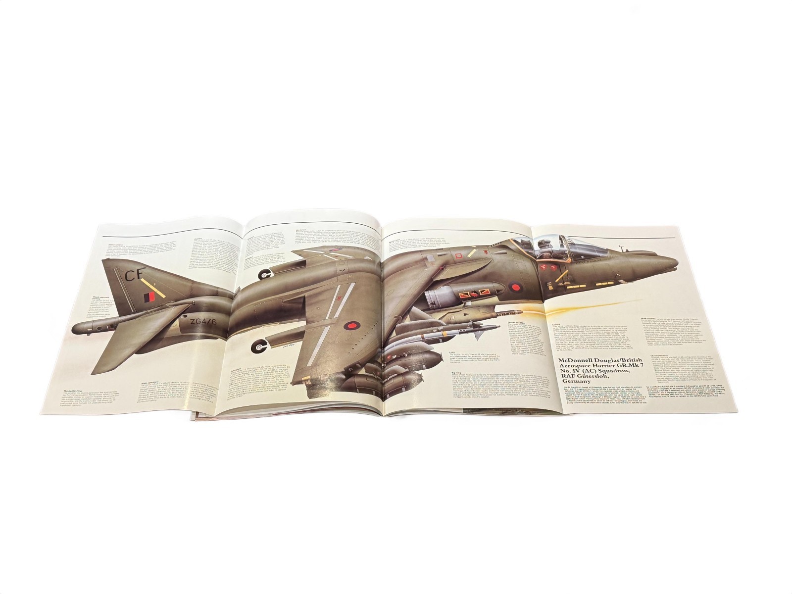 McDonnell Douglas Aerospace Aircraft Company Brochure AV-8B Harrier II (60 Pages
