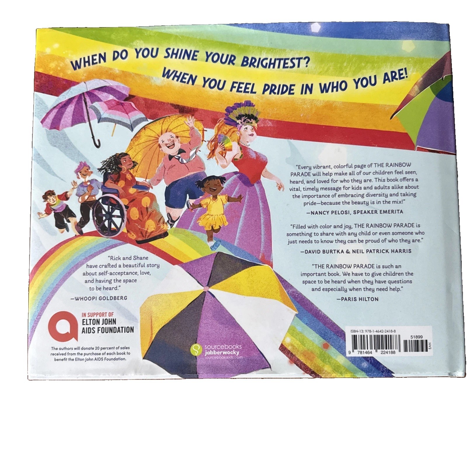 Rainbow Parade LGBTQIA+ Identities & Allies Shane Jordan HC New