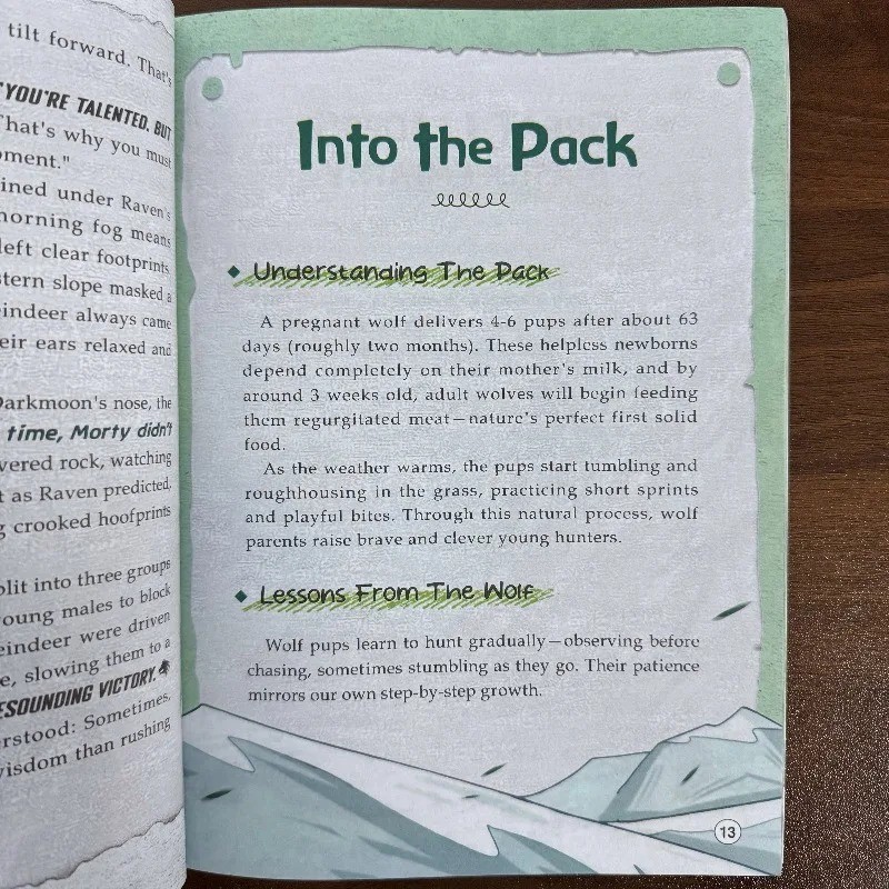 The Wolf Code: Cultivate Wolf Spirit & Growth Mindset Children’s Book Ages 6-10