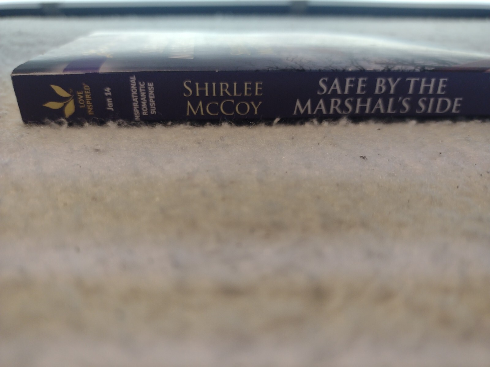 SAFE BY THE MARSHAL’S SIDE (LOVE INSPIRED SUSPENSEWITNESS By Shirlee Mccoy *VG*