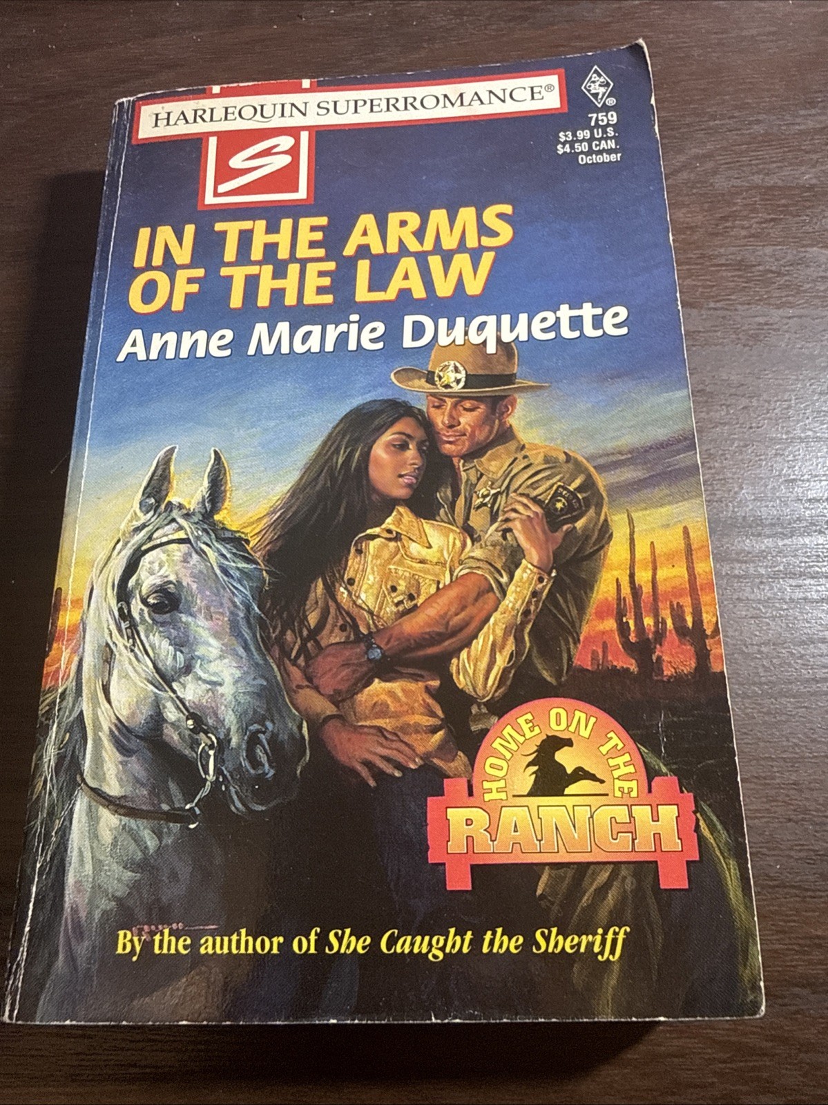 In the Arms of the Law (Harlequin Superromance, No 759) – GOOD