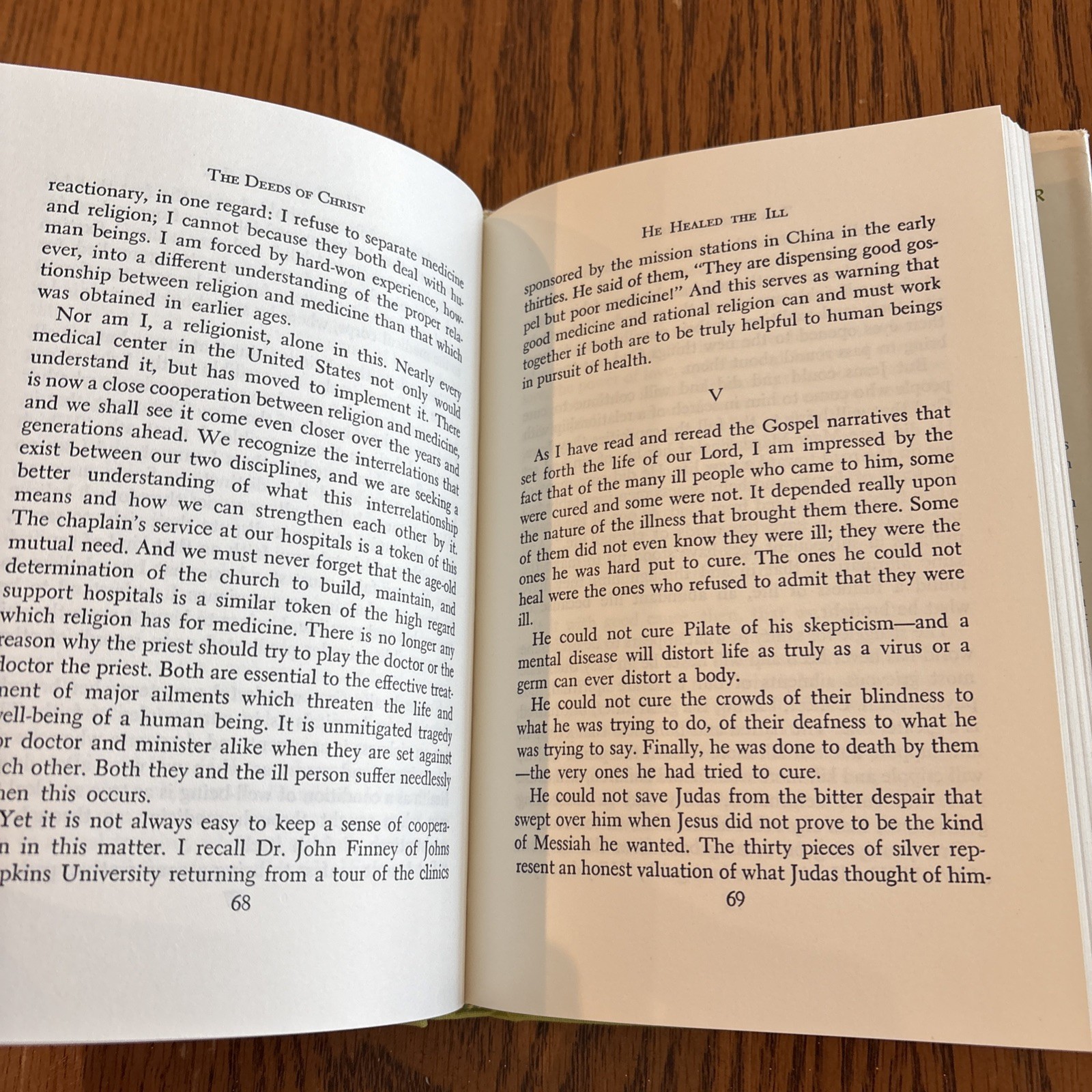 The Deeds Of Christ By Harold A. Bosley HBDJ