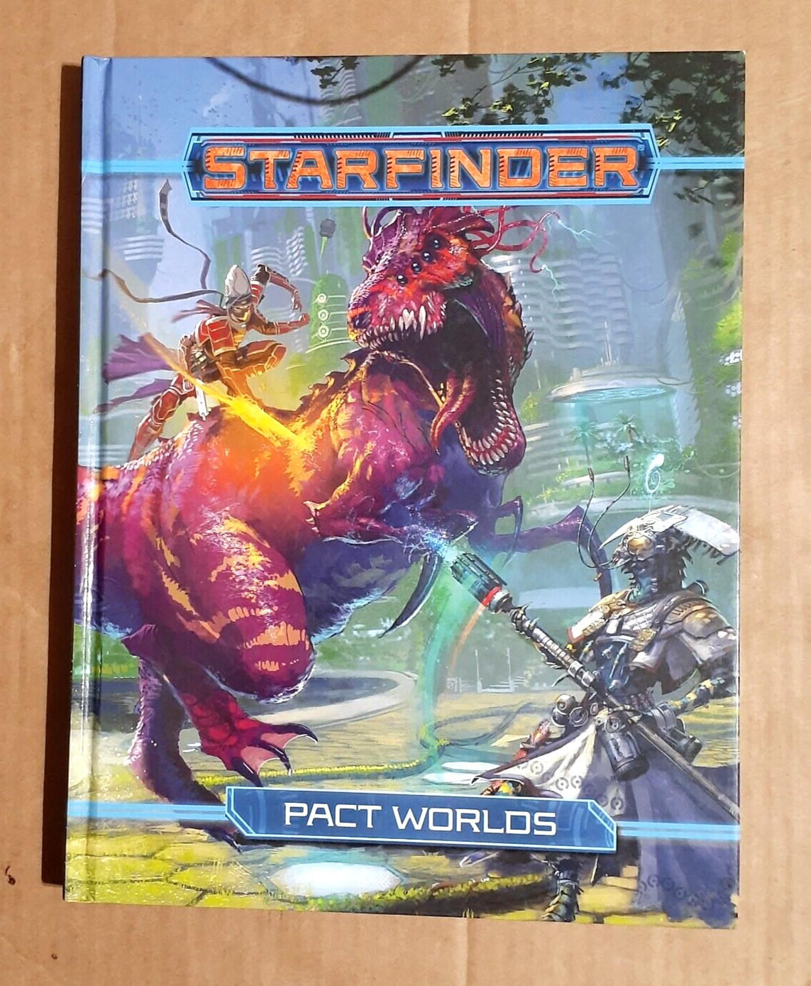 Starfinder Pact Worlds by Paizo Staff 2018 Hardcover) Book