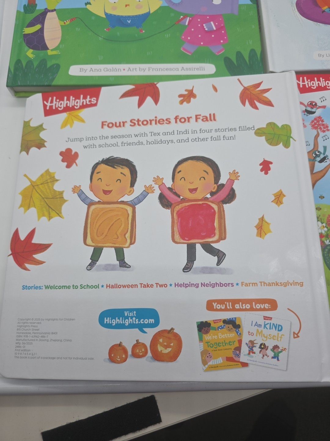 Highlights Books Seasons Spring Summer Winter Fall Lot Of 4