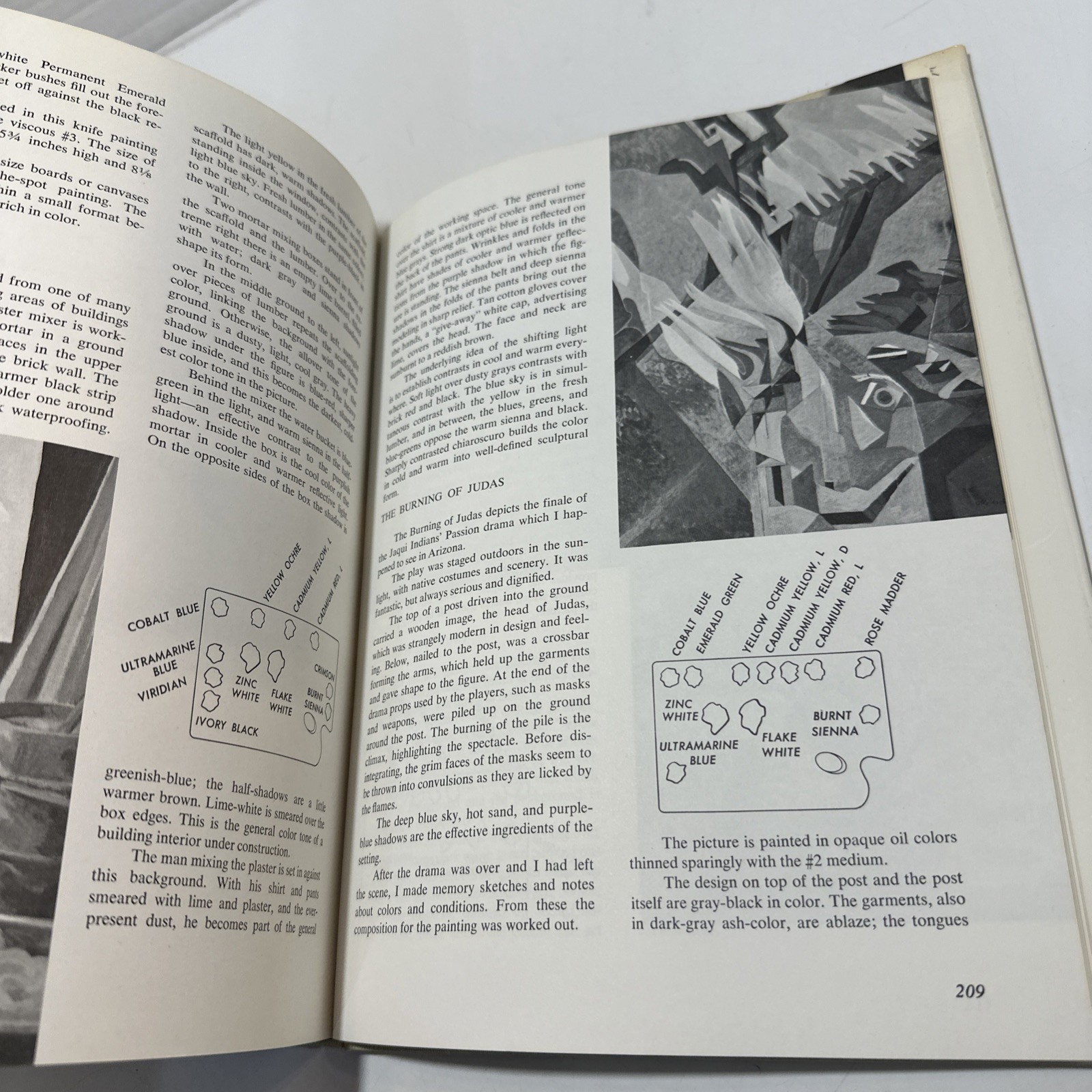 Complete Course in Oil Painting by Olle Nordmark 4 Volumes in 1 (Hardcover 1960)