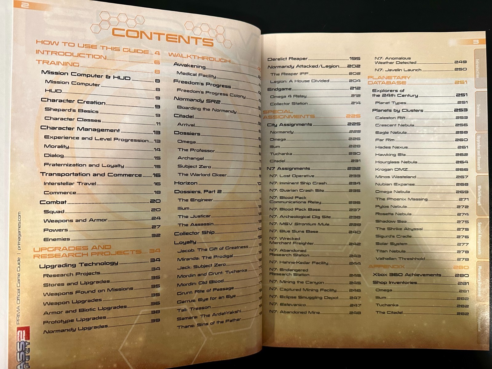 Mass Effect 2 Collector’s Edition Hardback Prima Official Game Guide 1st Print
