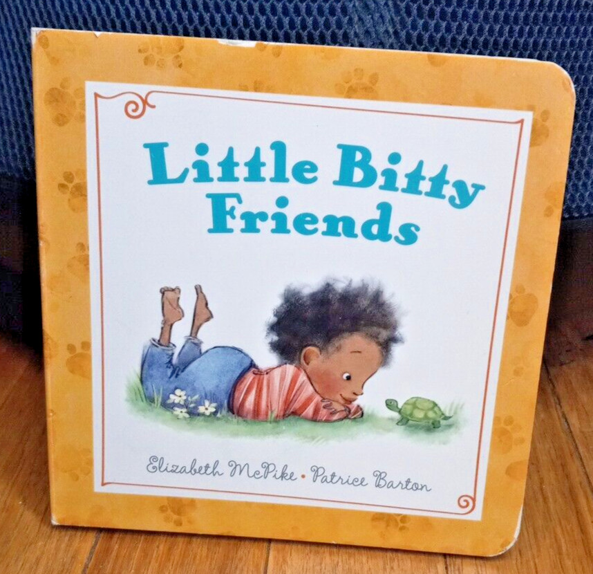 Little Bitty Friends (Animals) Children’s Board Book for Kids
