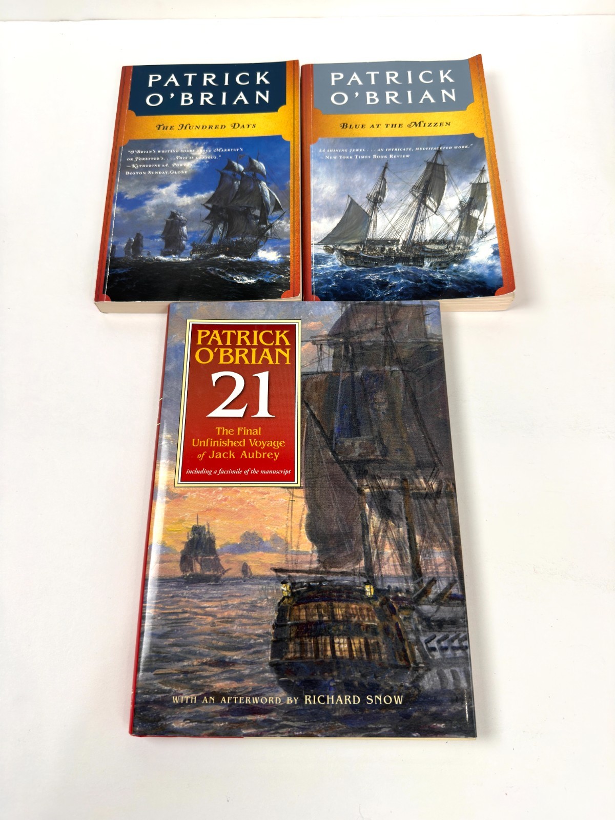 Aubrey & Maturin Master Commander Patrick O’Brian Complete Set Series Lot of 21