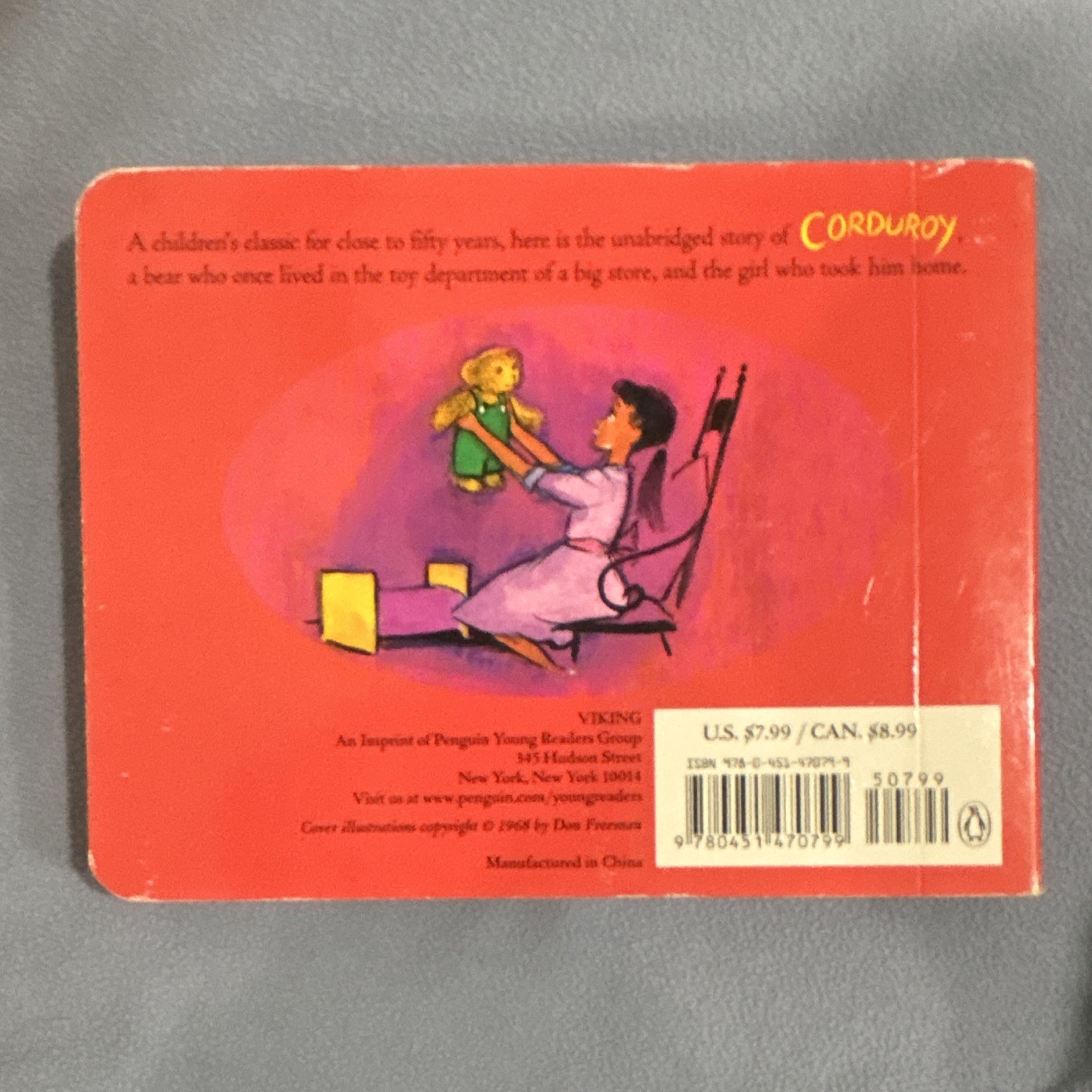 Corduroy by Don Freeman (2014, Children’s Board Books)