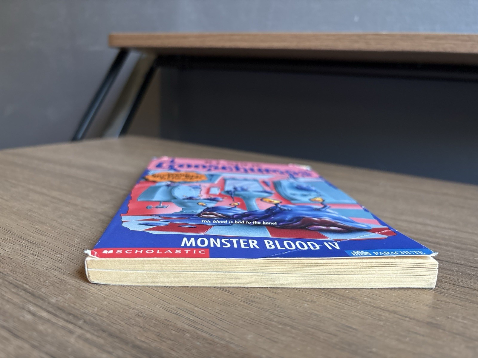 Goosebumps #62 Monster Blood IV 1st Print – R L Stine 1997 with Cards & Bookmark