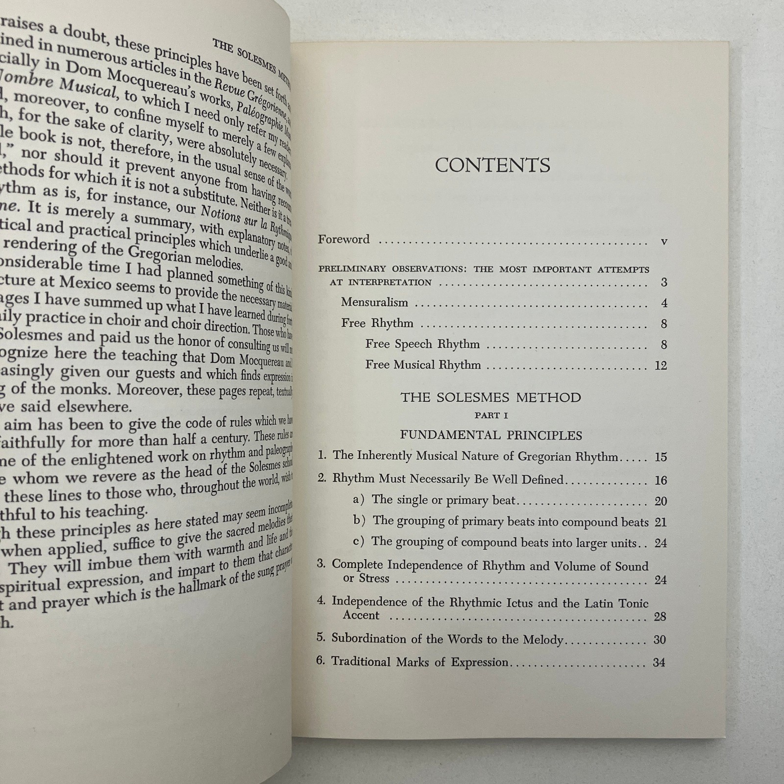 Solesmes Method Vintage 1960 Trade Paperback Joseph Gajard Liturgical Press GOOD