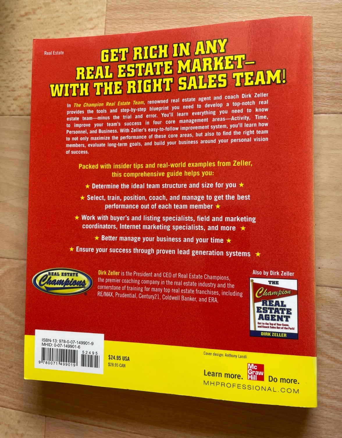 LIKE NEW. DIRK ZELLER. THE CHAMPION REAL ESTATE TEAM. PROVEN PLAN. 314 PAGES