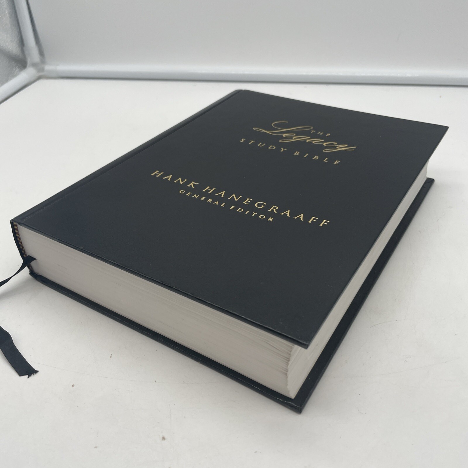 Legacy Study Bible New King Hank Hanegraaff NKJV Black Hardcover 2007