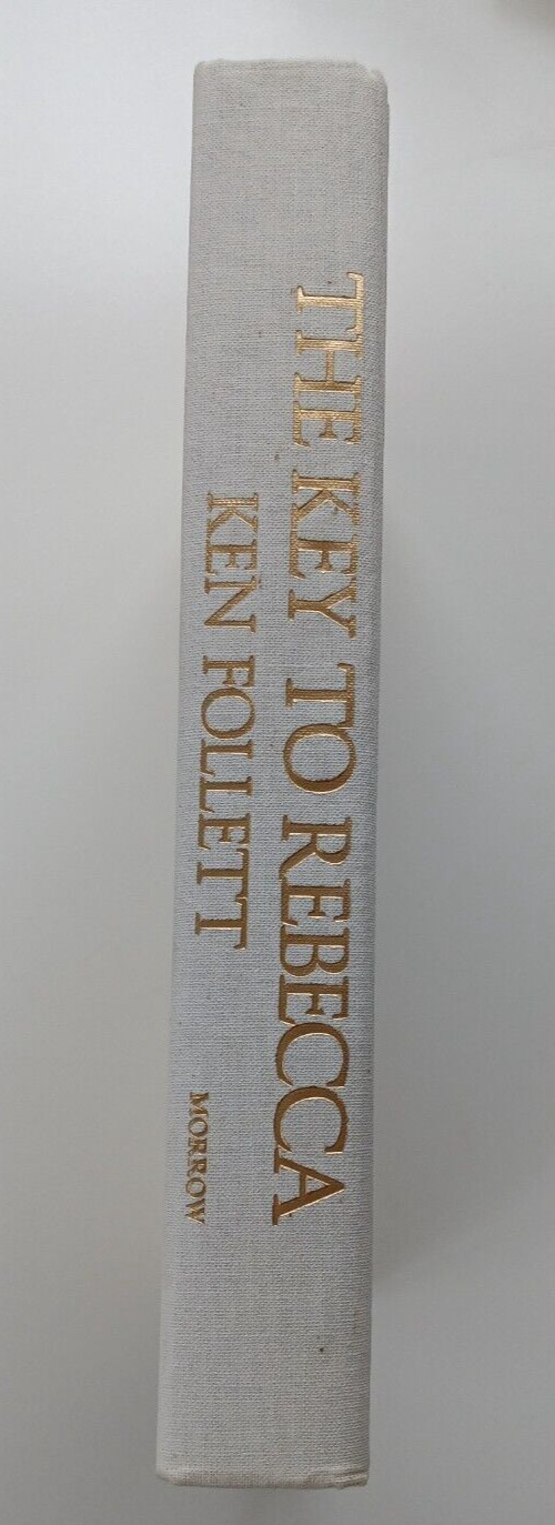 The Key to Rebecca (SIGNED 1st edition) by Ken Follet (Morrow, 1980)