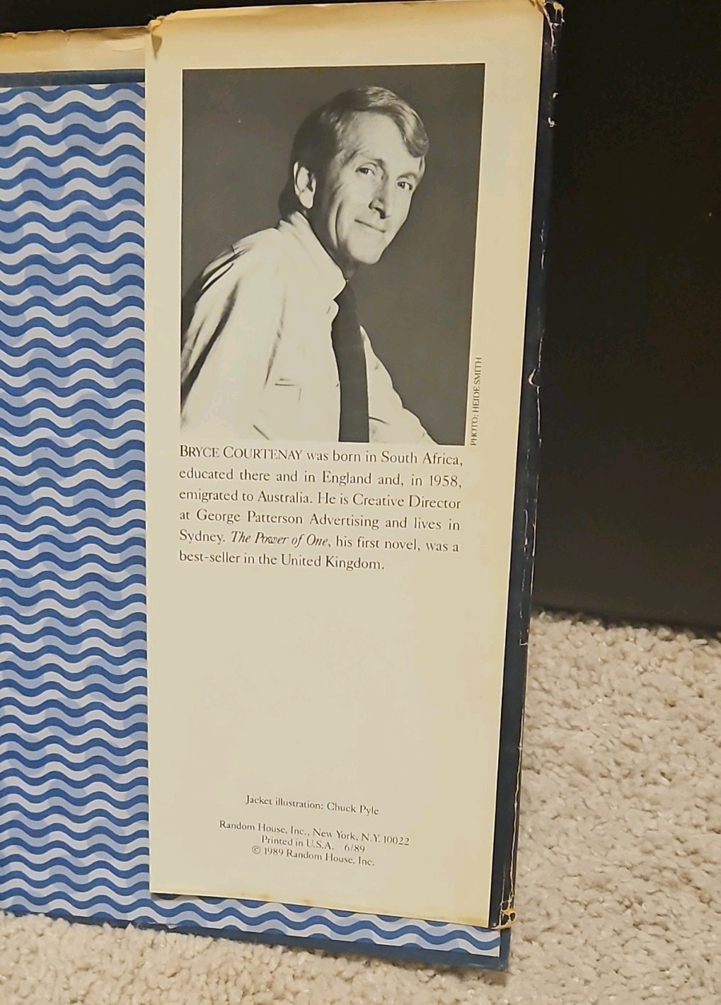 The Power of One by Bryce Courtenay (1989, Hardcover w/ Dust Jacket) BOMC Edtn.