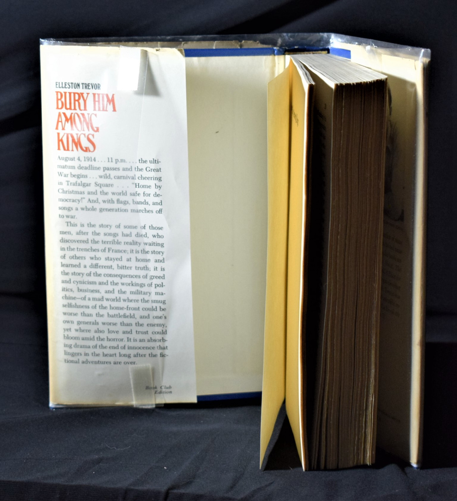 Bury Him Among Kings by Elleston Trevor (1970, HB) Book Club Edition ~ Pages 374