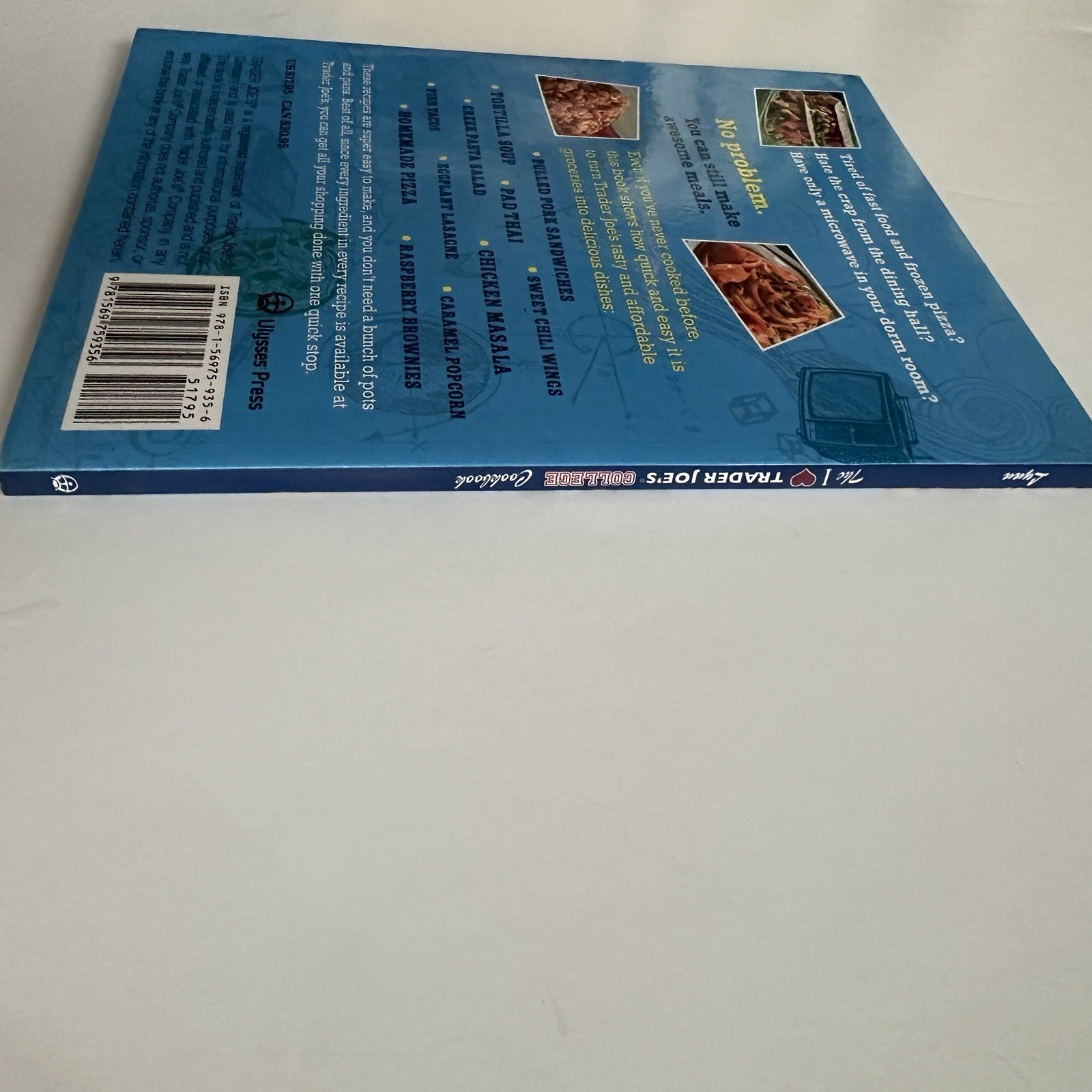 The I Love Trader Joe’s College Cookbook Andrea Lynn Ulysses Press Paperback