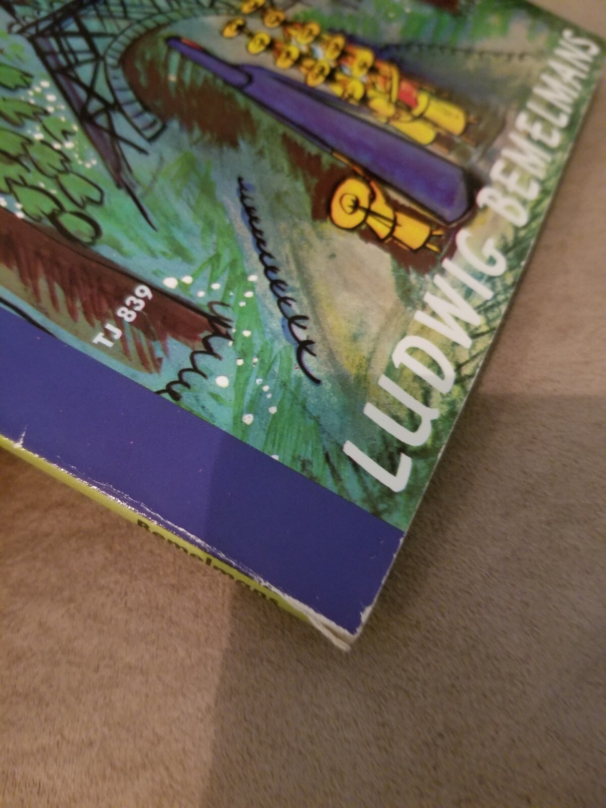 Madeline Lot of 2 books by Ludwig Bemelmans, paperback.