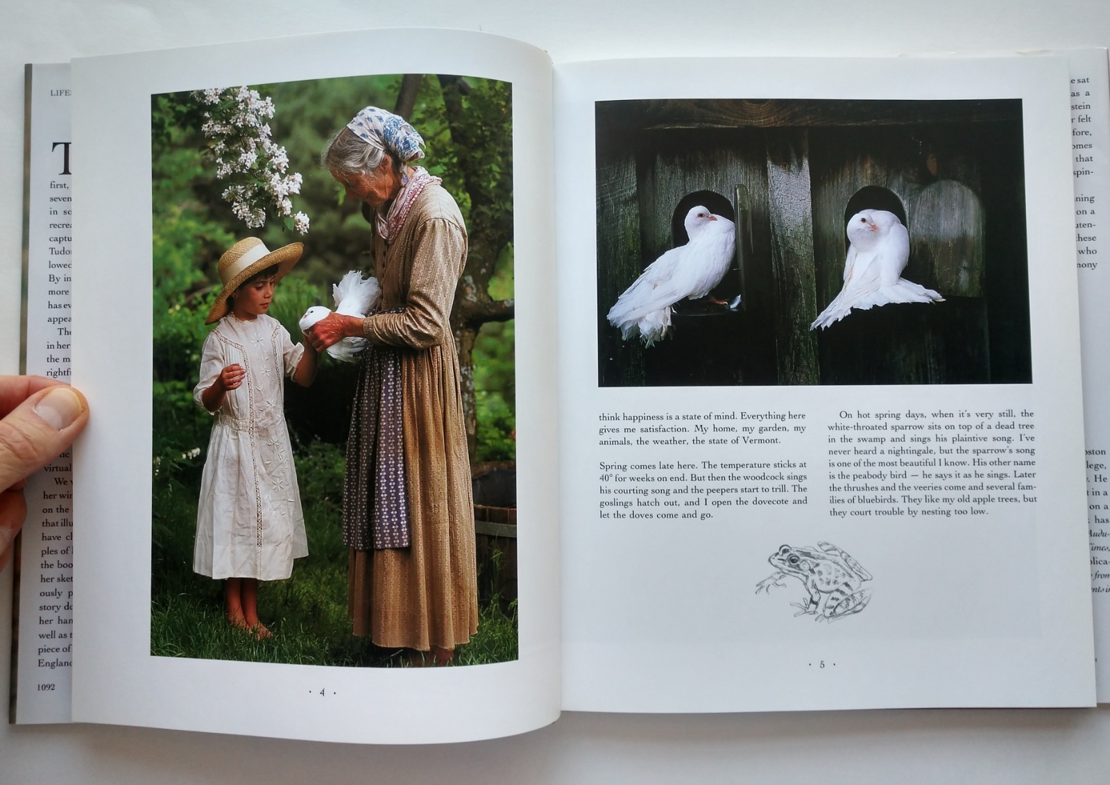 The Private World of Tasha Tudor Hard-Cover 134 pages