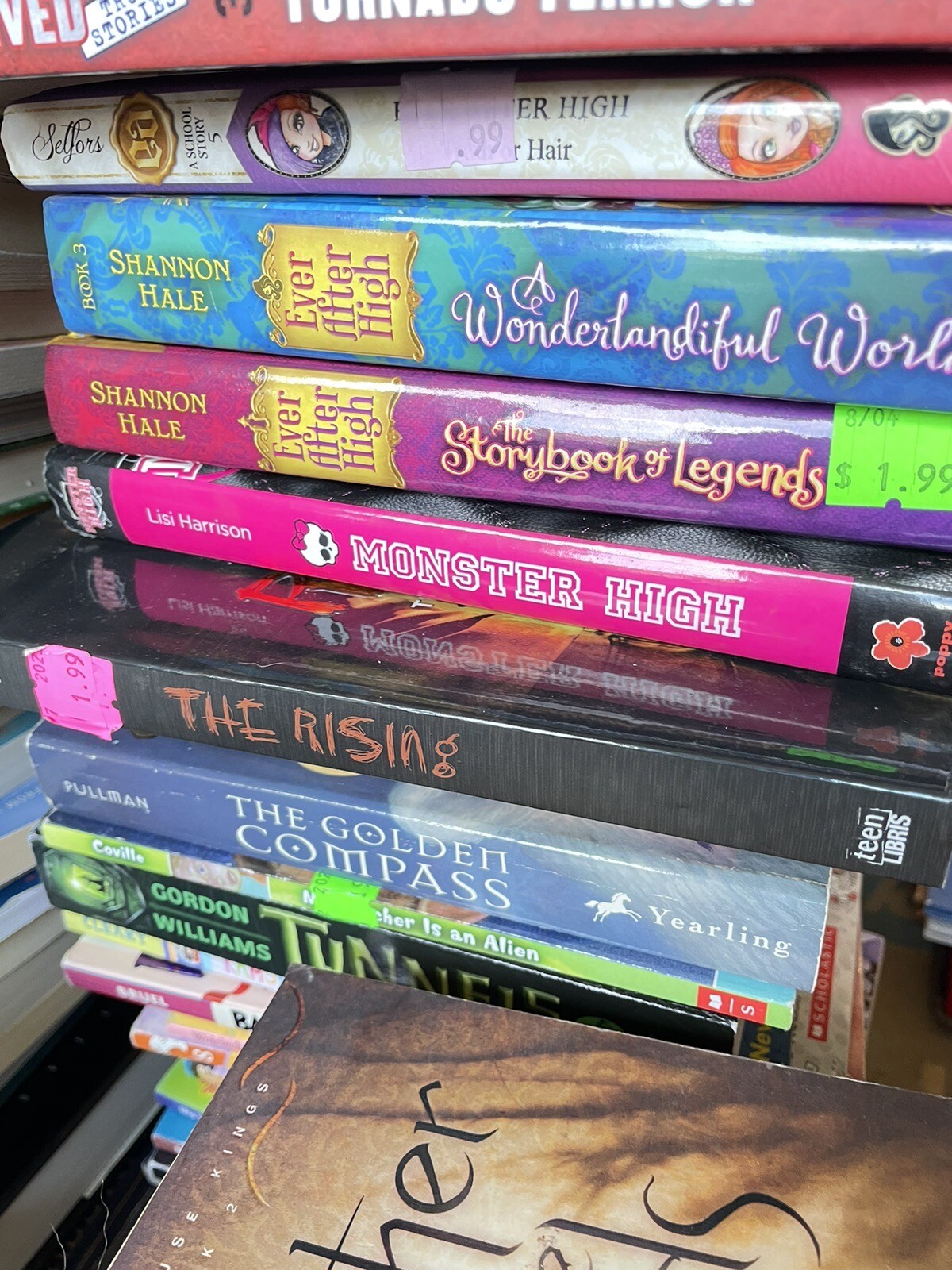 Middle School Books Lot Of 10 Hc Condition Topics Age 10 Random Mix Homeschool