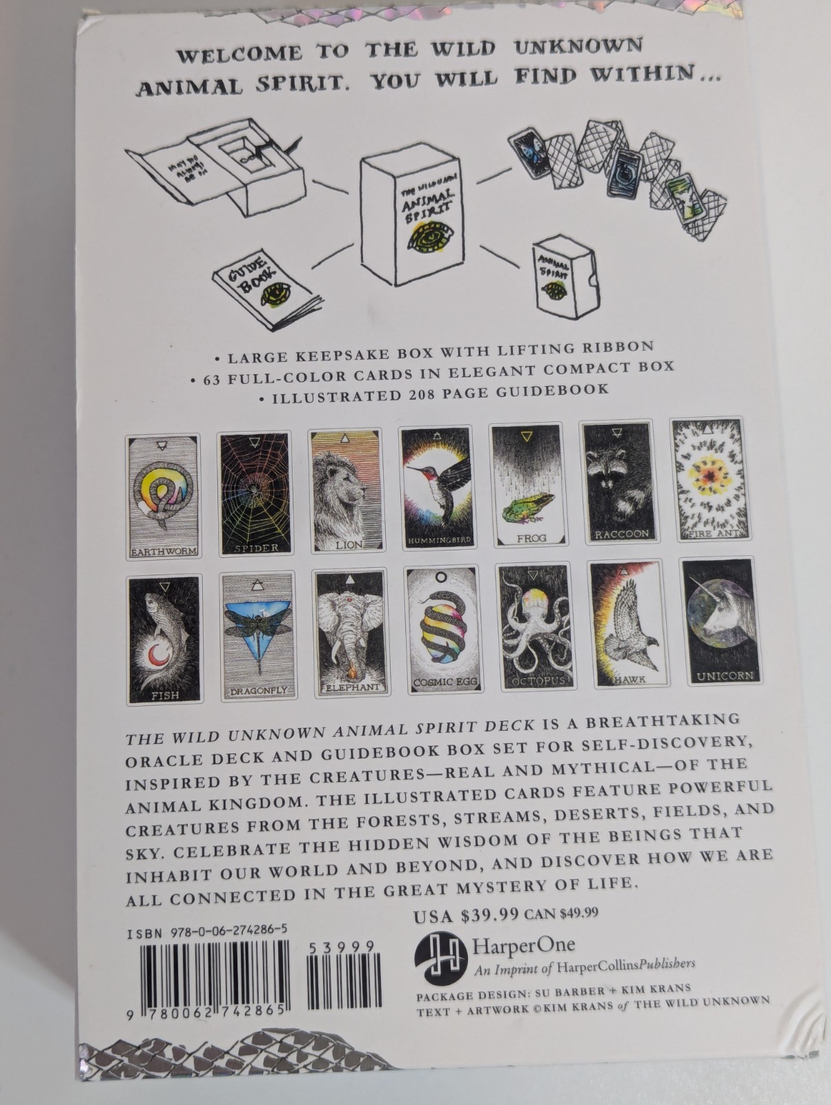The Wild Unknown Animal Spirit Deck and Guidebook Official Keepsake Box Set