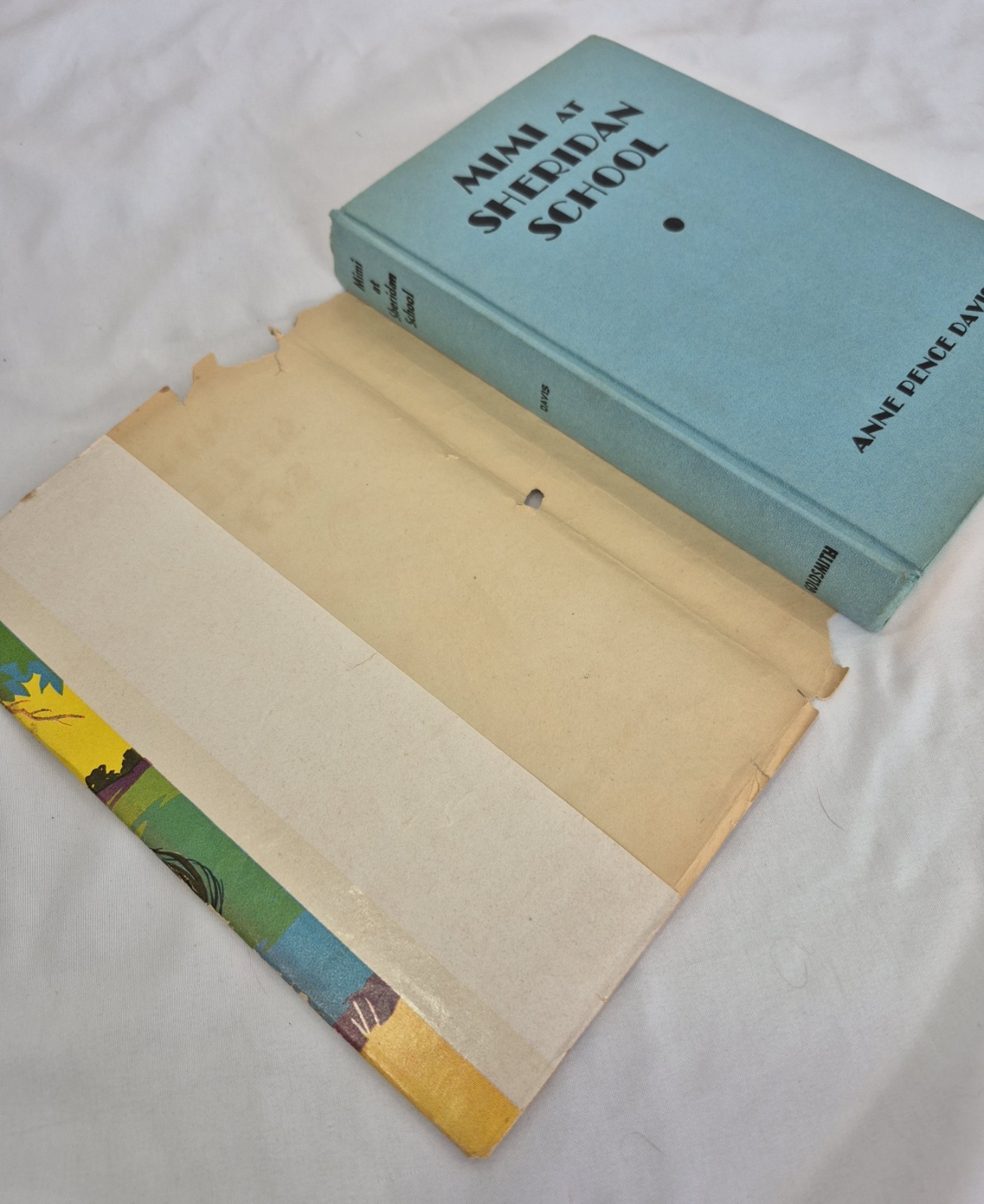 Mimi At Sheridan School by Anne Pence Davis 1935 HC DJ Young Adult