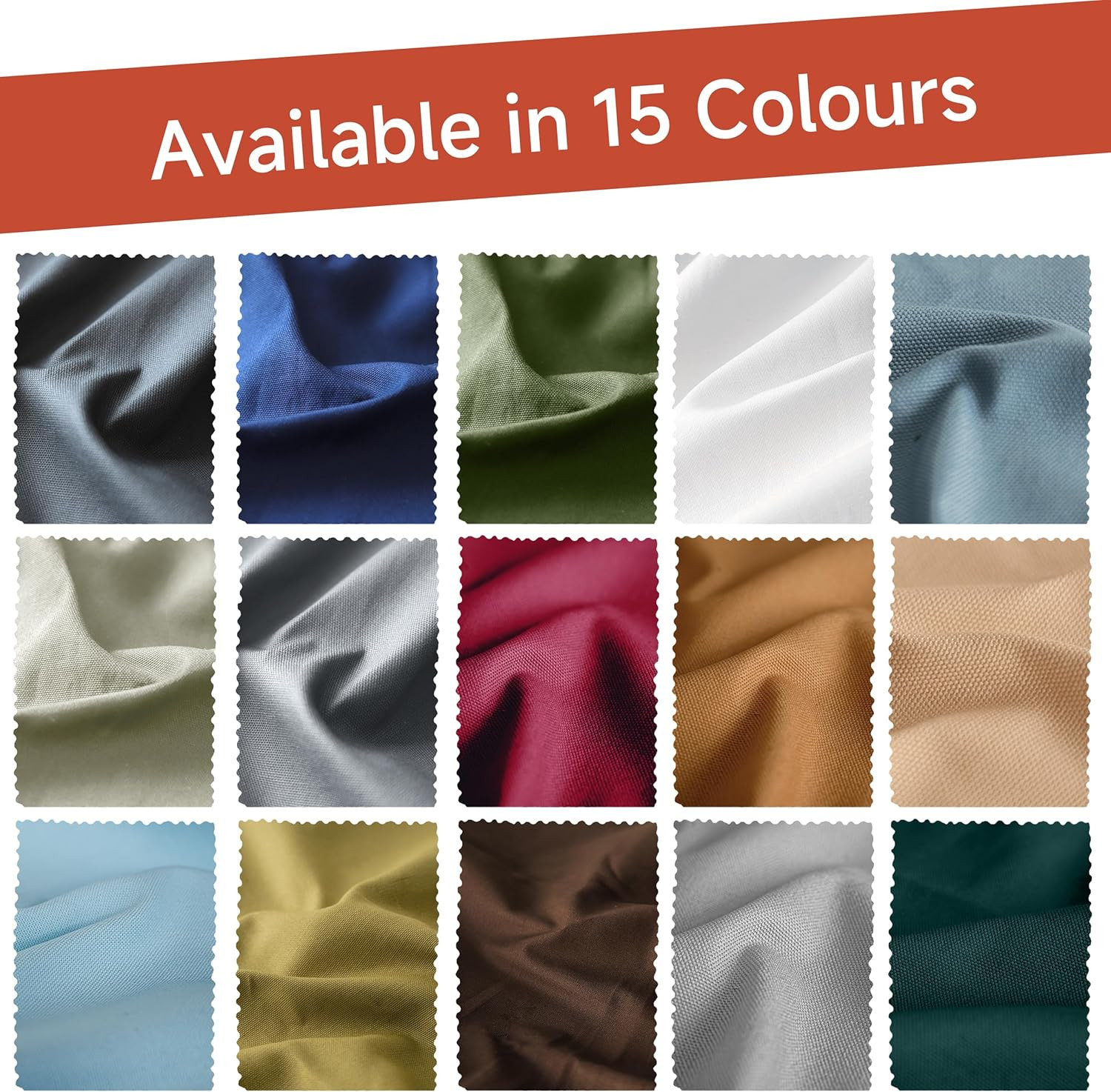 Simple&Opulence 100% Cotton Canvas Fabric 10oz. 59 Inch by the Yard, Nature Duck
