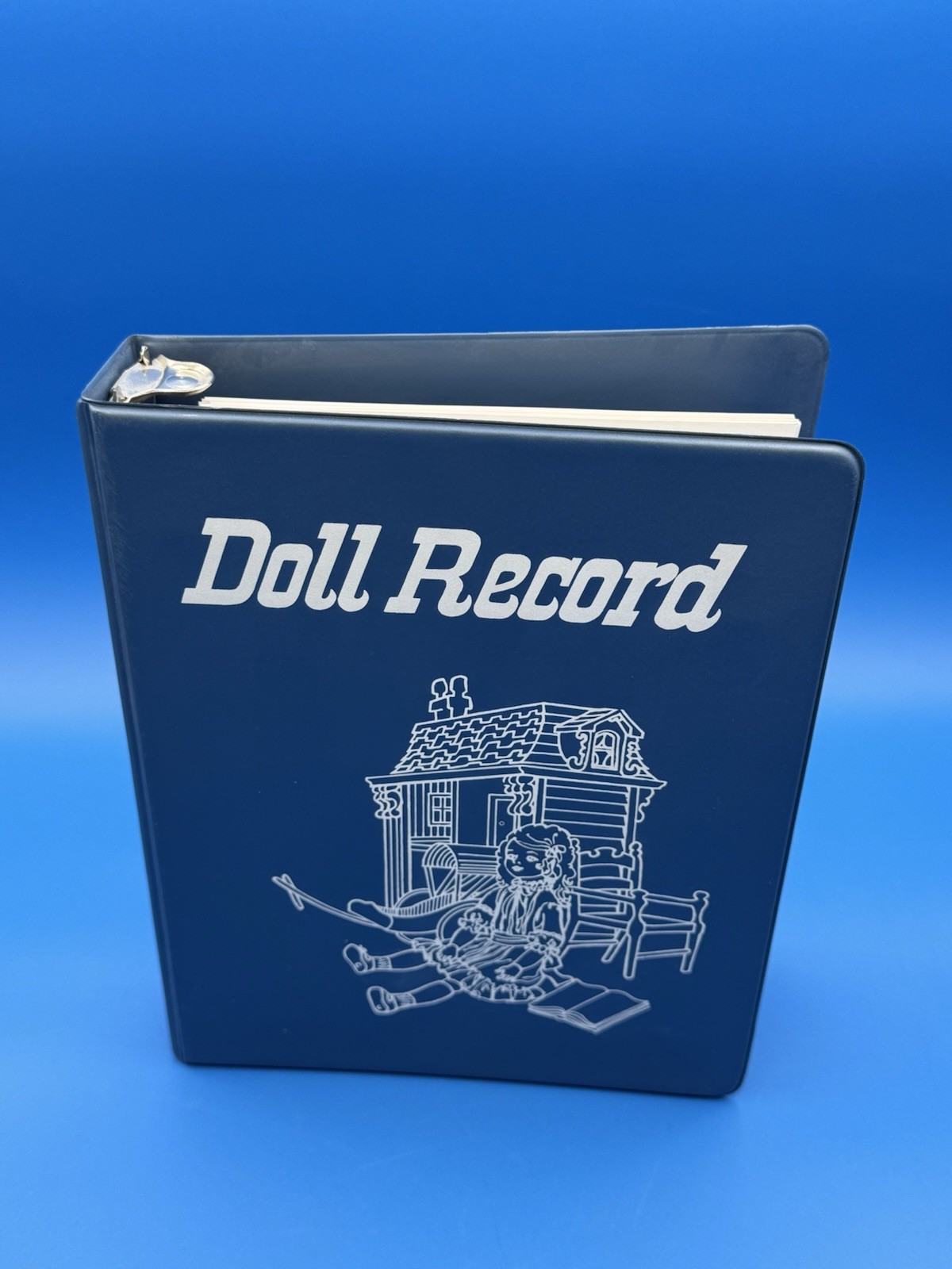 1983 Rosamond Studios DOLL RECORD BOOK Hardcover Doll List w/ Details 68 pages