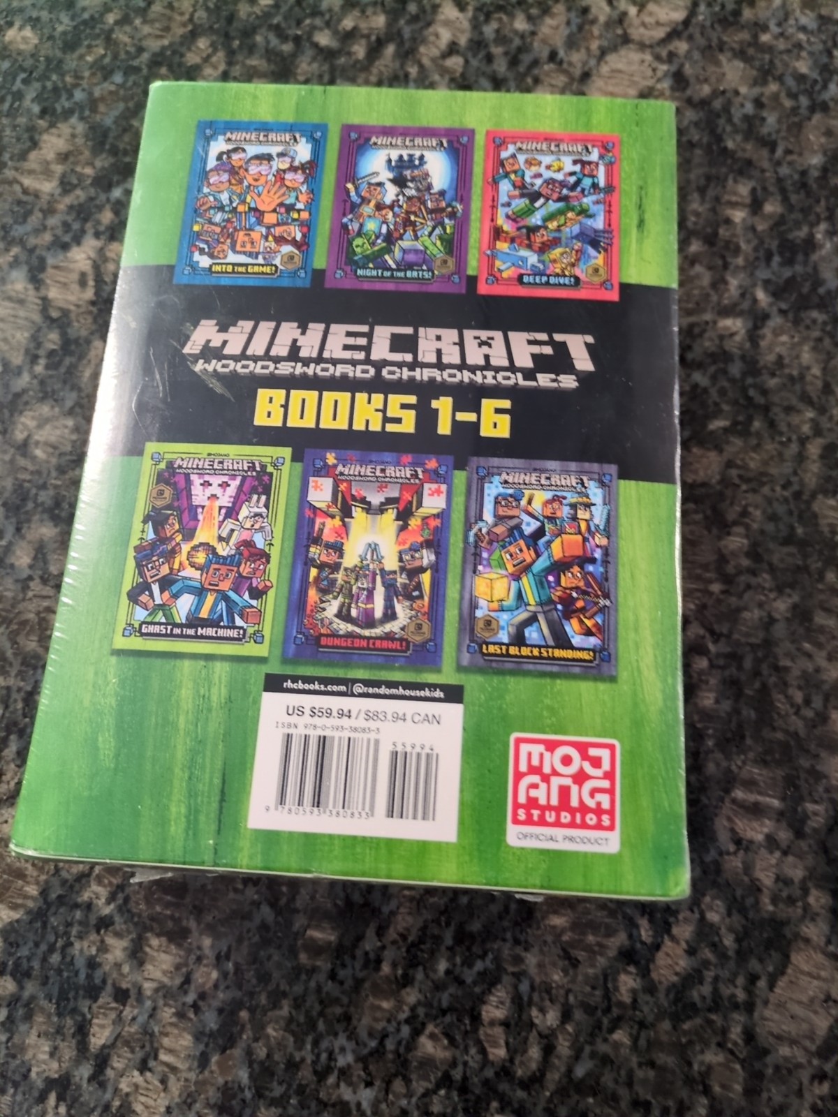 Minecraft Woodsword Chronicles: Books 1-6 Set Brand New Factory Sealed