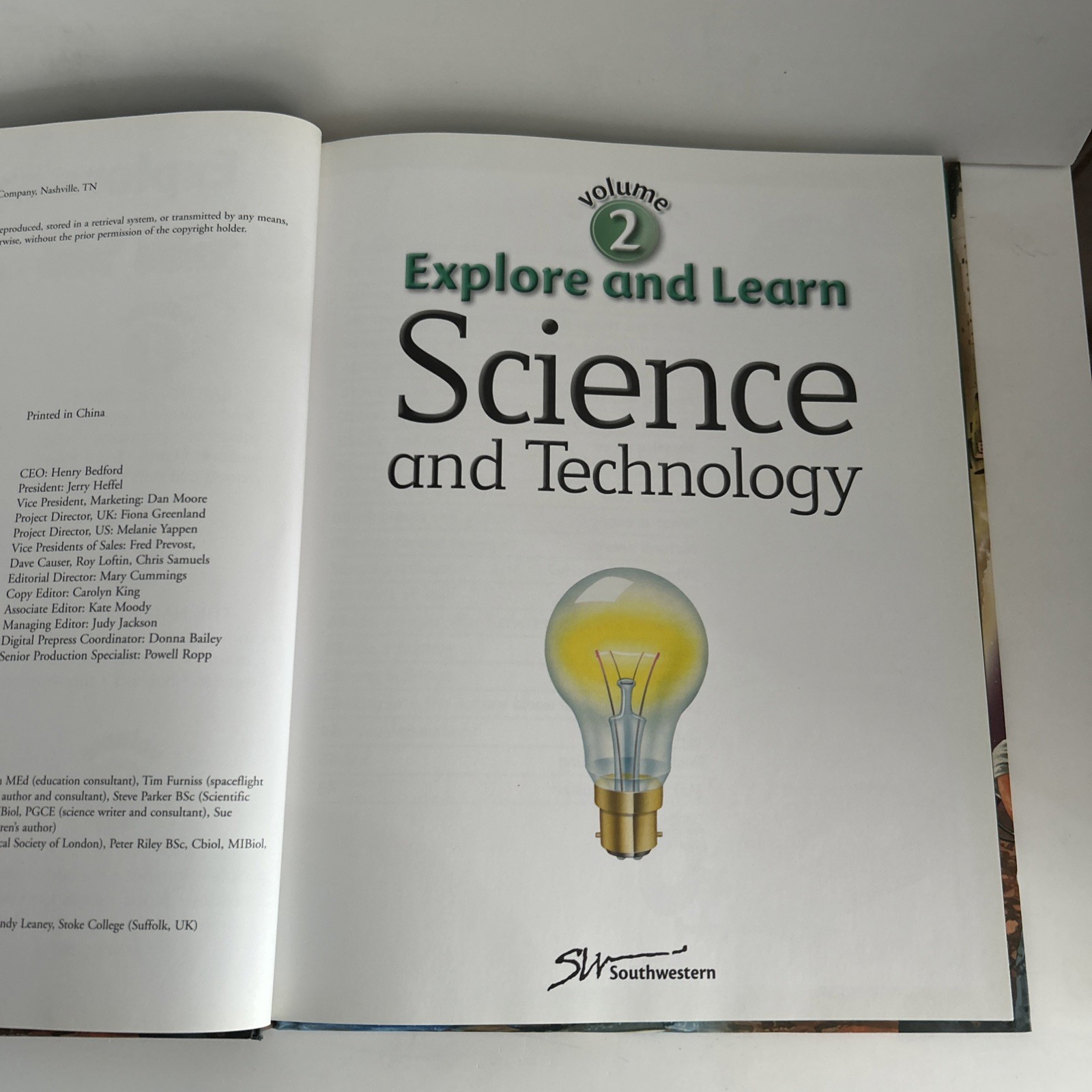 Explore and Learn Science And Technology Volume 2 Projects, Stories, Activities