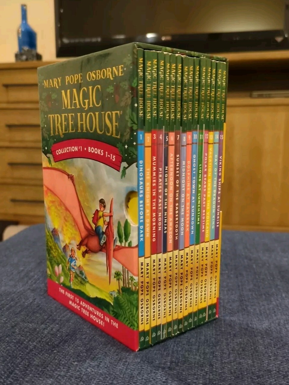 Magic Tree House Boxed Set, Books 1-15 – Paperback Bunko – VERY GOOD