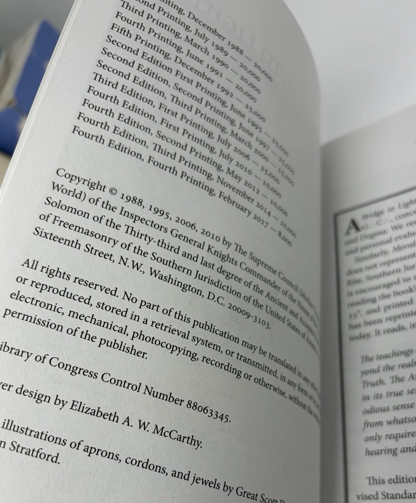 A Bridge to Light : Study in Masonic Ritual & Philosophy by Rex R. Hutchens Book