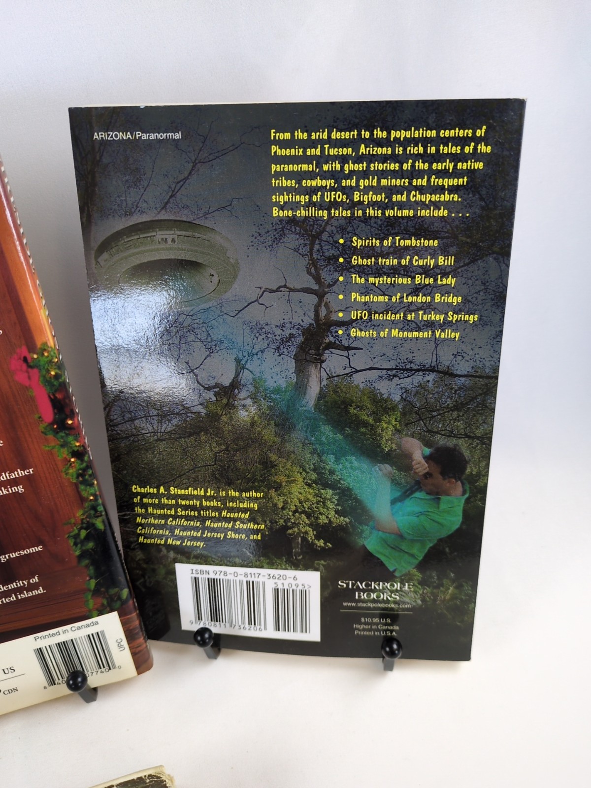 4 Book Lot – Mystery, Ghost Stories, Supernatural, Haunted Places