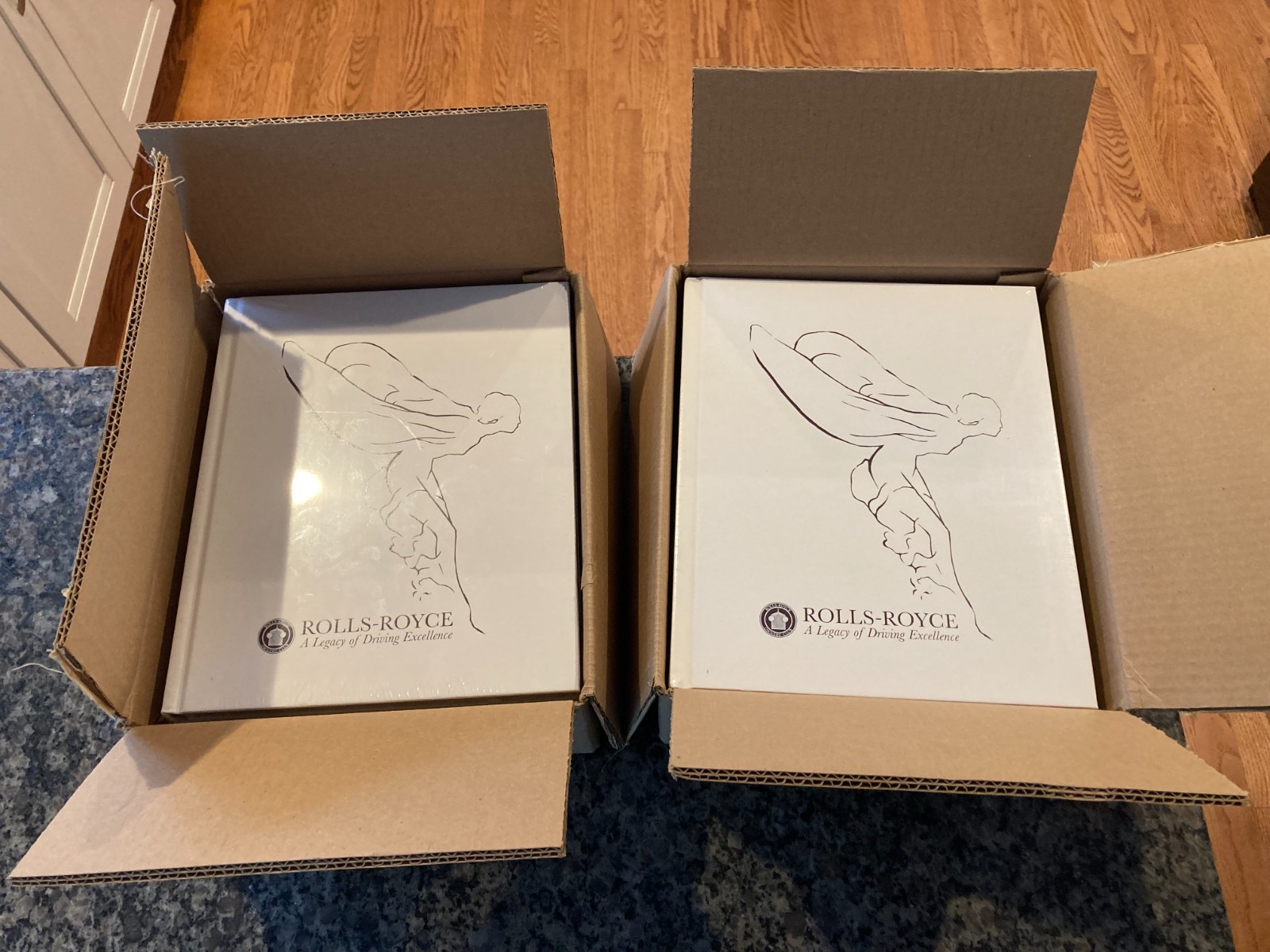 ROLLS-ROYCE FACTORY SEALED 2014 HARDBOUND BOOK A LEGACY OF DRIVING EXCELLENCE.