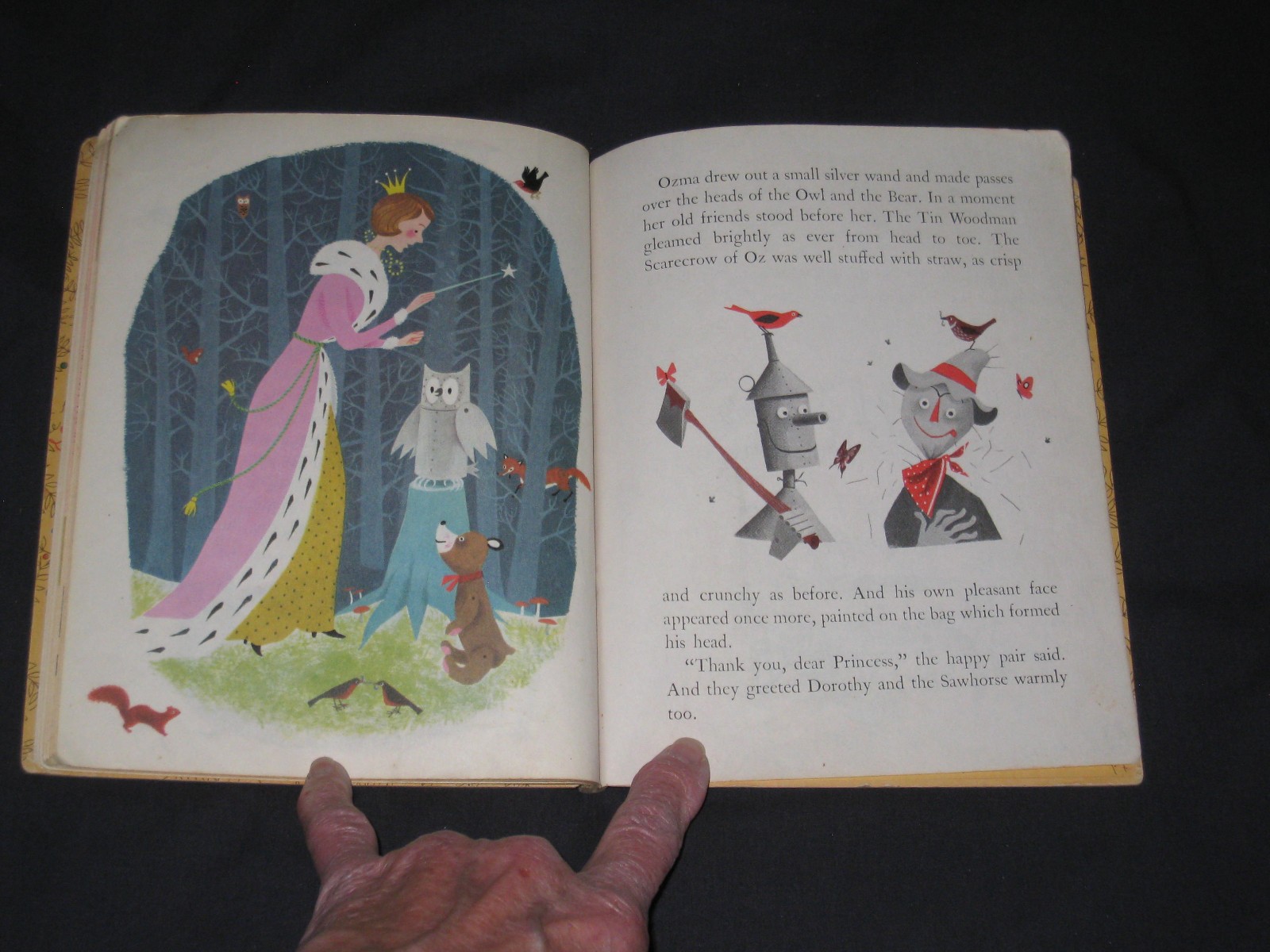Little Golden Book The Tin Woodman of OZ Series A 28 pages