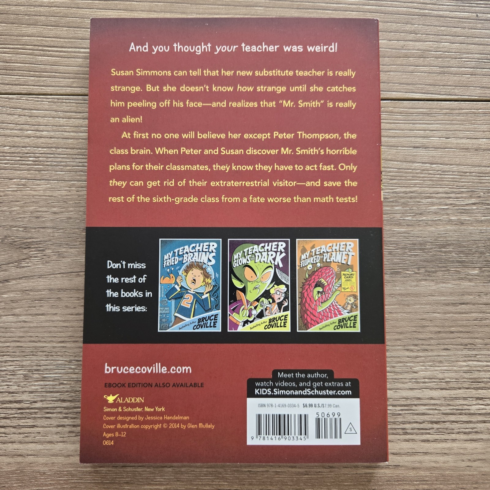 My Teacher Is An Alien : Bruce Coville 4-Book Box Set Collection Paperback