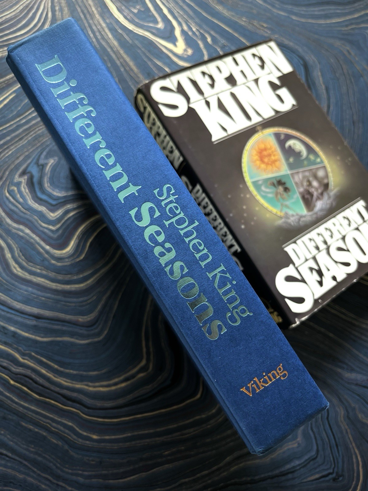 DIFFERENT SEASONS ~ STEPHEN KING (1982, Viking) HC/DJ VG Bce Vintage Horror