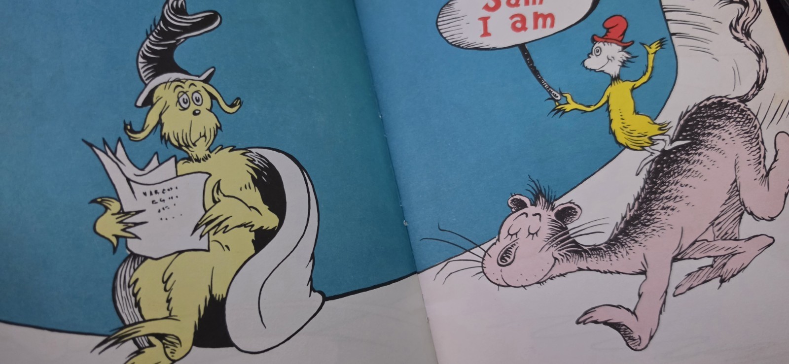 Green Eggs And Ham Dr. Seuss 1st Edition 1960 HC First Printing