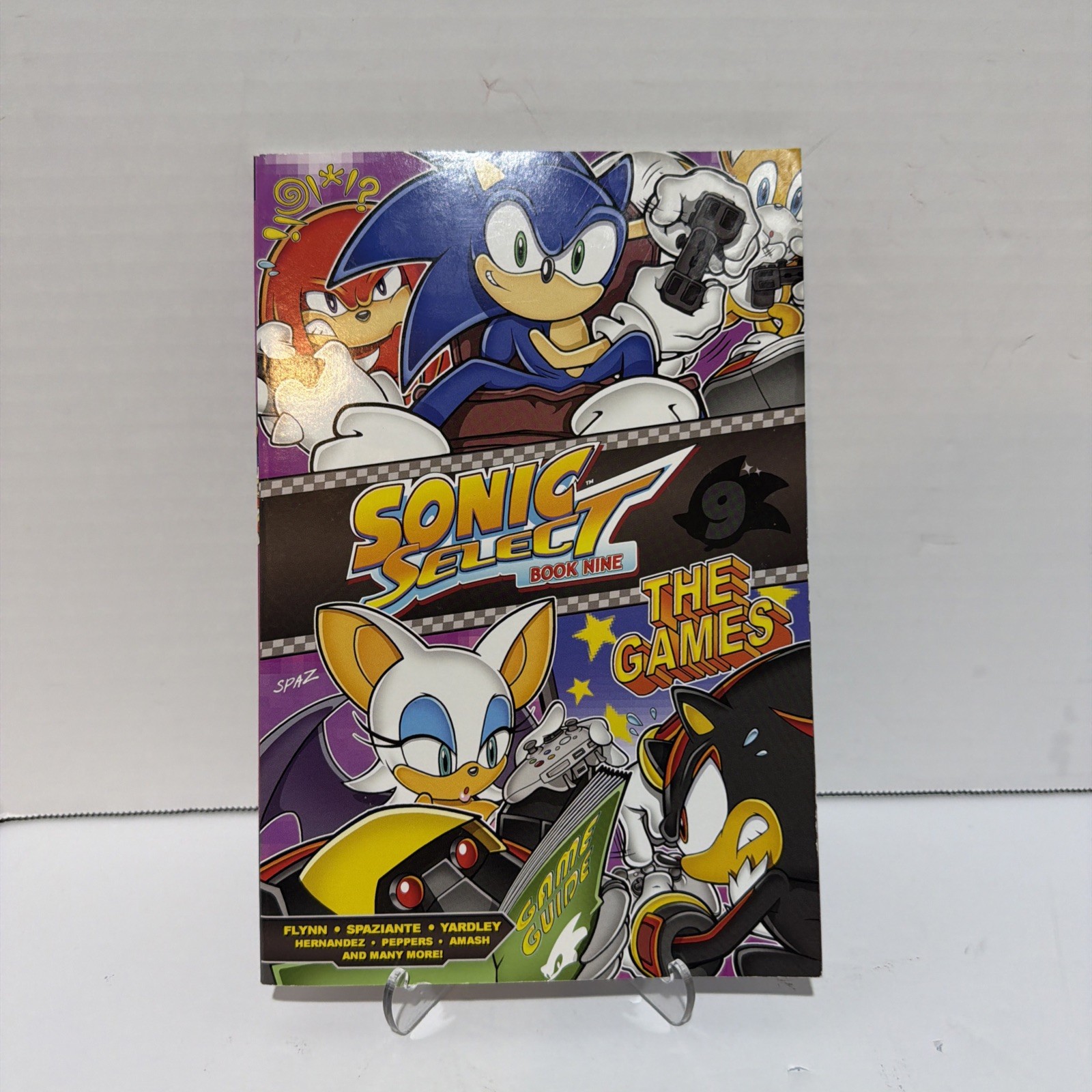 Sonic Select Book 9: The Games (Sonic Select Series)
