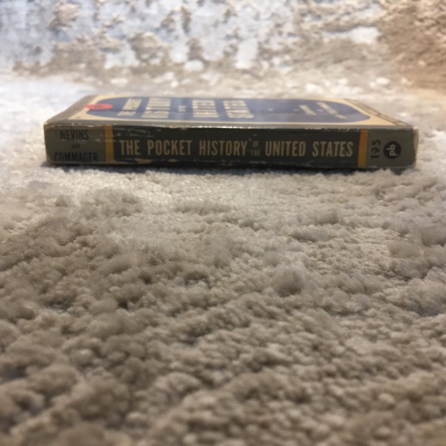 The Pocket History of the United States Nevins Commmager 1943 Pocket Books