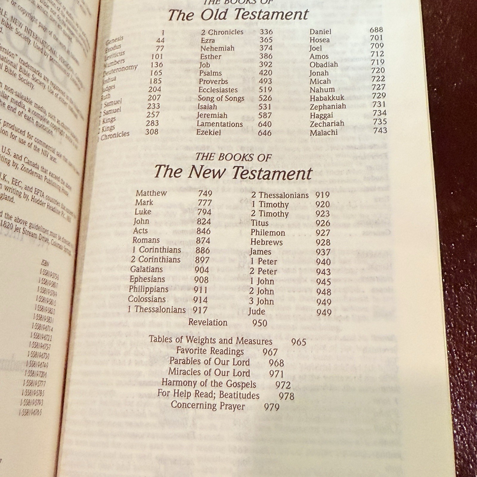 The Holman Pocket-Size Bible: New International Version : Burgundy Bonded