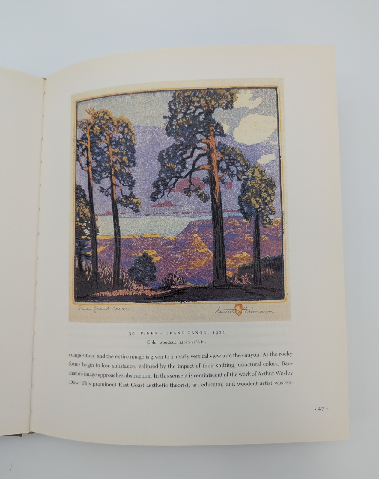Gustave Baumann Nearer to Art Hardcover Book (1993)