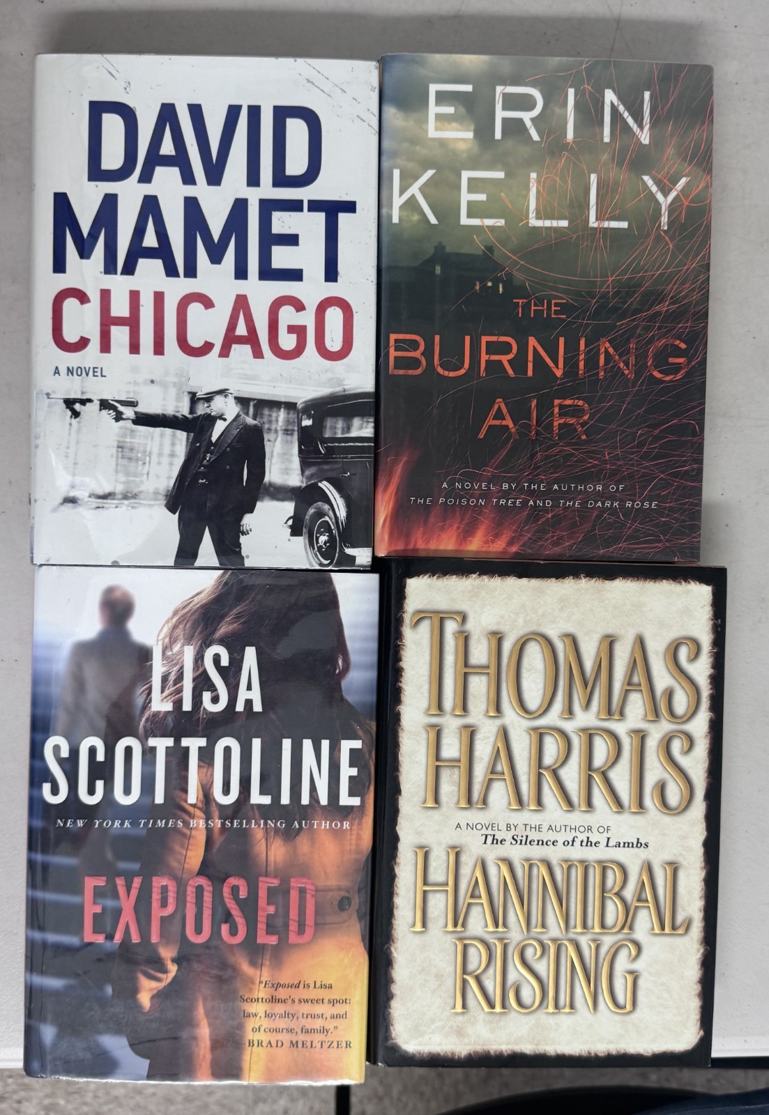 Lot of 13 Murder / Thriller / Suspense Hardcover Books