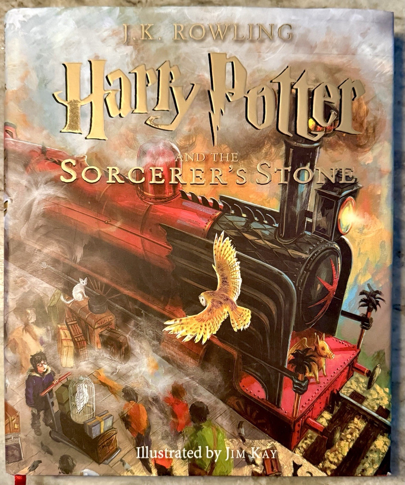 Harry Potter and the Sorcerer’s Stone by J. K. Rowling Ilustrated By Jim Kay NEW