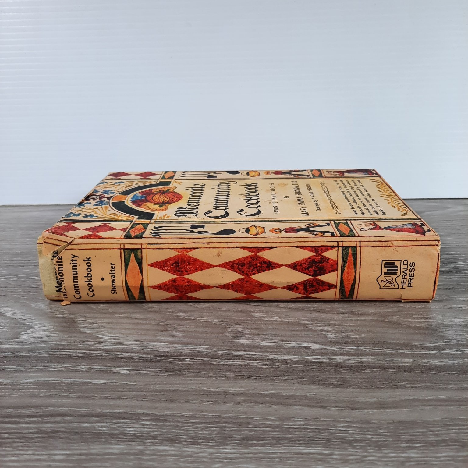 Mennonite Community Cookbook Showalter 1974 18th Printing Herald Press Recipes